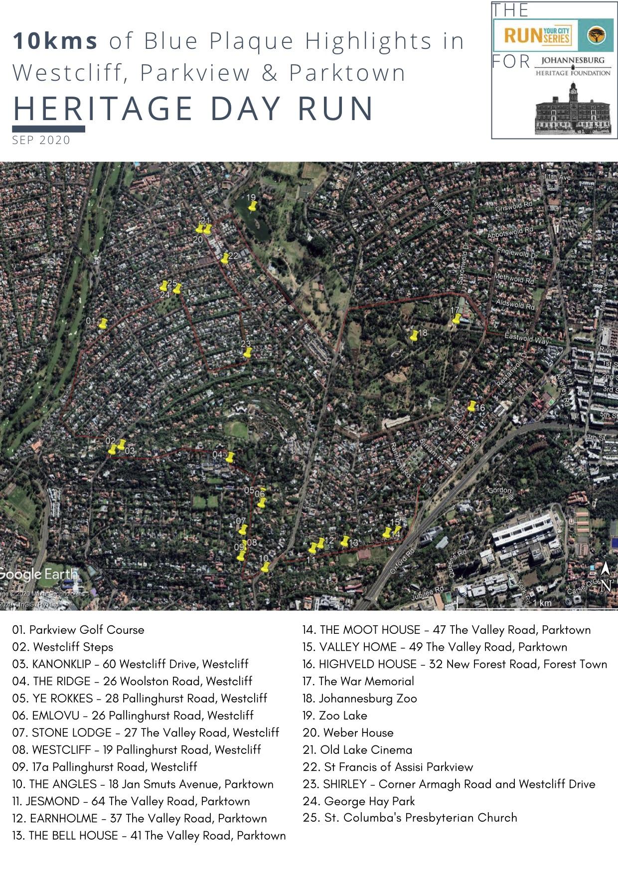 Joburg 10K CityRun goes virtual in 2021! The Heritage Portal